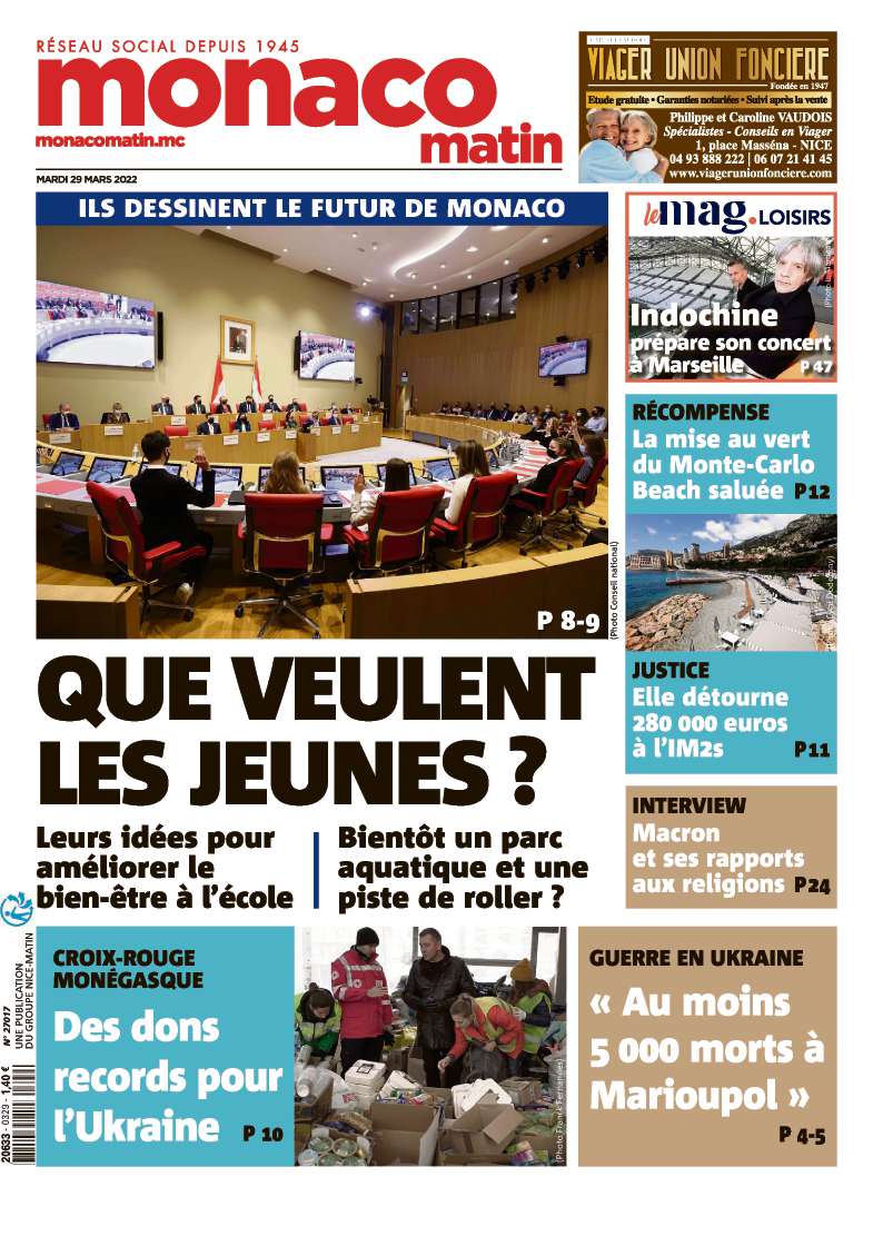 Monaco 29 mars 2022