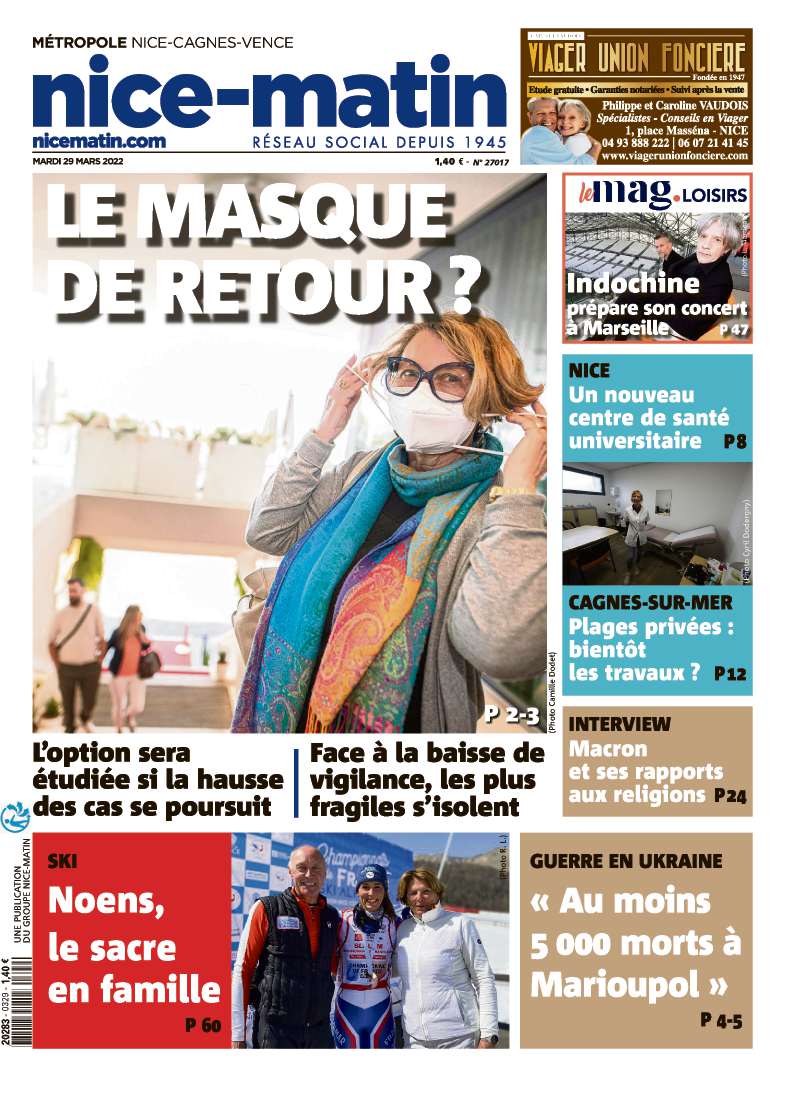 Nice le 29 mars 2022